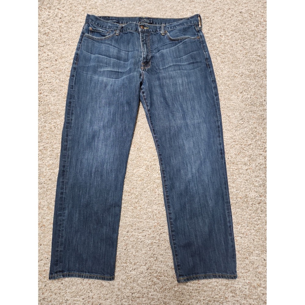 Lucky Brand 363 Vintage Straight Jeans Mens 38x30 Medium Wash